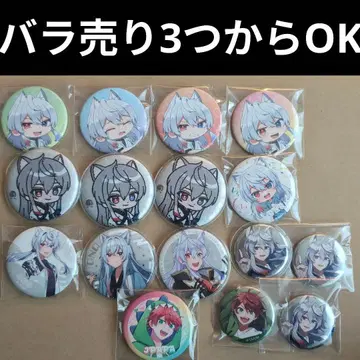 컬러풀 피치 돗누쿠 쟈파파 캔뱃지 묶음 판매