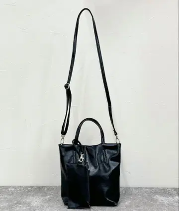 메탈릭 2WAY 토트백