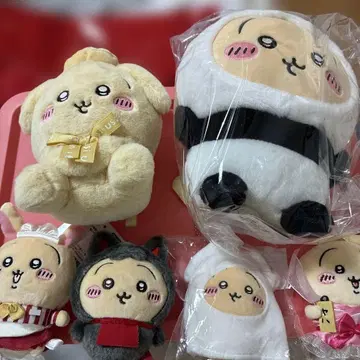 치이카와 토끼 봉제 인형 6개 세트