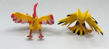 레트로 썬더 파이어 2점 몬코레 피규어 포켓몬