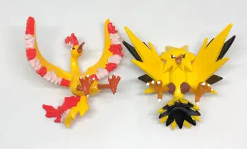 레트로 썬더 파이어 2점 몬코레 피규어 포켓몬