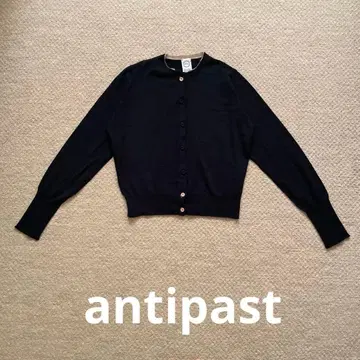 antipast  리버서블 가디건 1 울 블랙