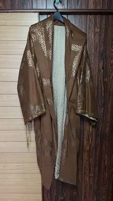 SOU SOU 소우소우 하오리 궁중 소매 남성용 L 페이크 스웨이드