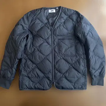 [ 새상품급 ] UNIQLO U 리사이클 다운 자켓 다크 그레이 M