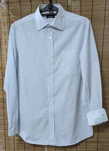 새상품급 폴스미스 스트라이프 남성용 긴팔 셔츠 소매 꽃무늬 안감