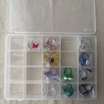 산리오 캐릭터즈 패션 주얼 클리어 반지 세트 판매