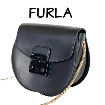 FURLA 숄더백 블랙 메트로폴리스 미니 크로스바디