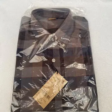 A919GQ-37055 브라운 체크 셔츠 M