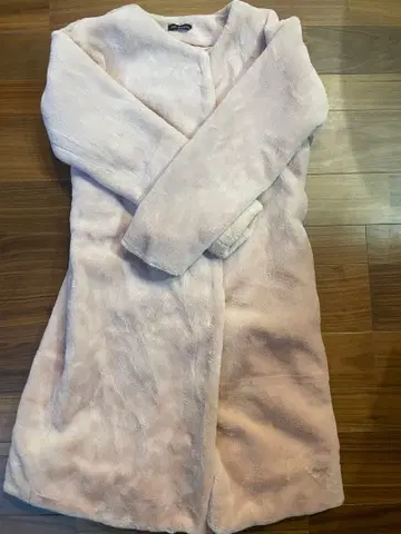 LAZYDAISY 에코 퍼 롱 코트