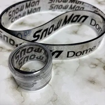 SnowMan 은색 테이프 7개 풀