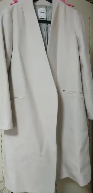 롱 코트 오픈 프론트 M 사이즈