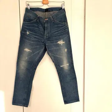 LEE x 나노 유니버스 콜라보 데미지 데님 사이즈 31