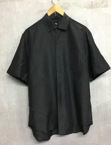 캡틴선샤인 고급 오버 사이즈 실크 린넨 반팔 셔츠