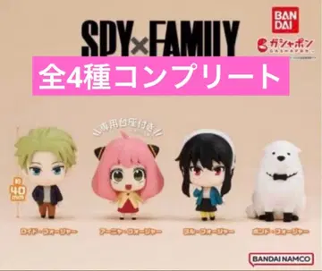 SPY x FAMILY 스파이 패밀리 캡슐 피규어 컬렉션 2 전 4종