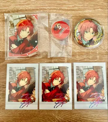 앙스타 츠키나가 레오 파샤코레 아크릴 스탠드 캔뱃지 묶음 판매