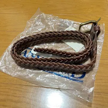 미사용 LANDS'END 랜드스엔드 가죽 메쉬 벨트 38/95