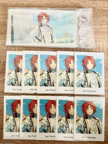 앙스타 츠키나가 레오 아크릴 스탠드 파샤츠 묶음 판매 셔플