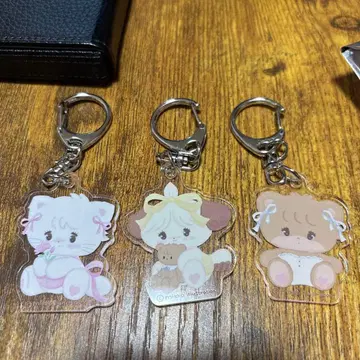[ 24시간 이내 발송 ] mikko 트레이딩 아크릴 키링 3개 세트