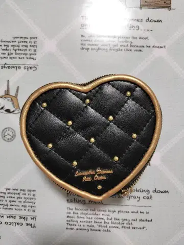 사만사 타바사 하트 퀼팅 미니미니 숄더백