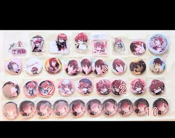 디그로 히구라시 아카네 아카네 캔뱃지 아크릴 세트