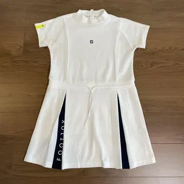 FOOTJOY 여성용 골프 원피스 L 사이즈 화이트
