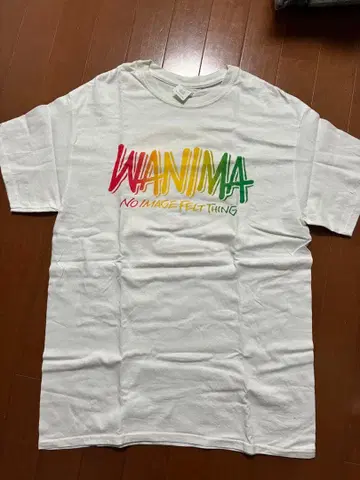 WANIMA 원 찬스 나이트 T셔츠 M 사이즈