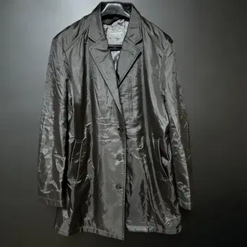 초특가 marie claire homme 다크 그레이 트렌치코트