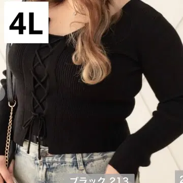 시마무라 람 스핀들 니트 풀오버 4L 블랙