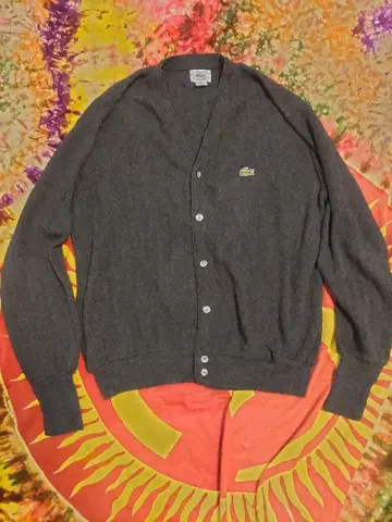 IZOD Lacoste 그레이 가디건