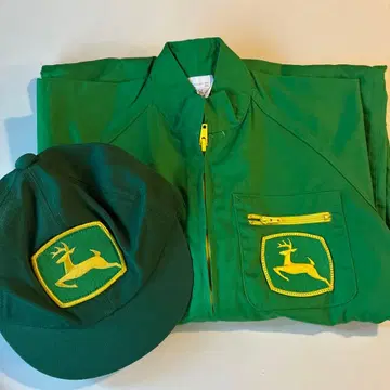 JOHN DEERE 그린 작업복 YANMAR제