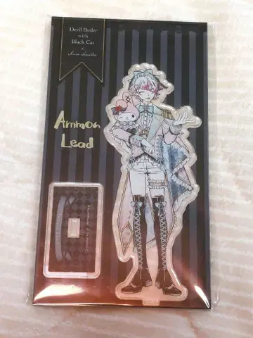 [ 아몬 아크릴 스탠드 ] 악마 집사와 검은 고양이 산리오 아쿠네코