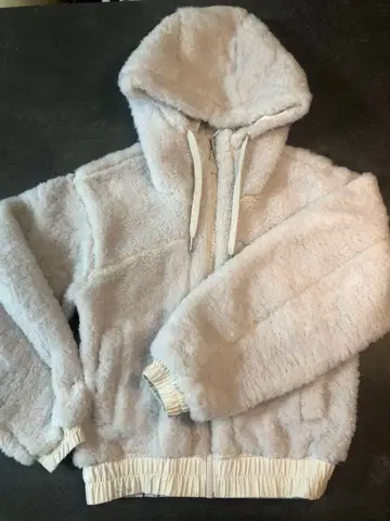 플리스 자켓 후드 부착 옅은 베이지 룰루레몬 2 사이즈