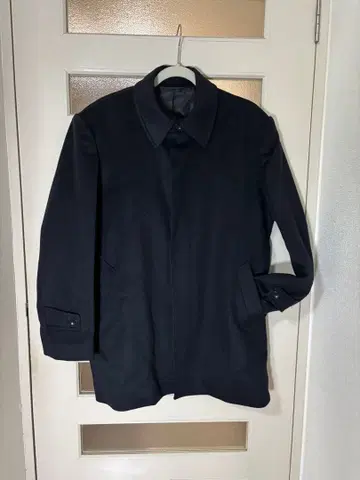 남성용 m 사이즈 비즈니스 블랙 코트