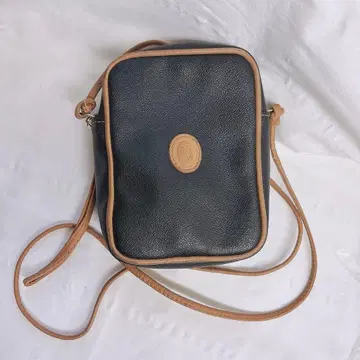 트루사르디 미니 포켓 숄더백 블랙 엠블럼 로고