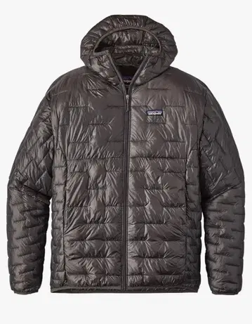 Patagonia 파타고니아 후드티 그레이 마이크로 퍼프 자켓