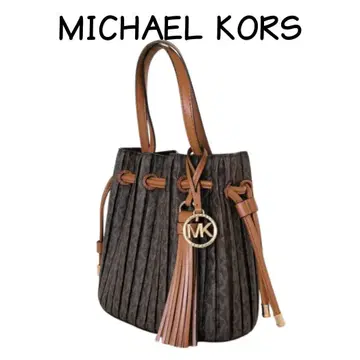 MICHAEL KORS 핸드백 브라운 바게트 마이클코어스