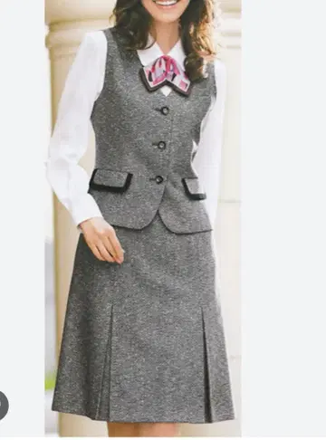 사무복 베스트 스커트 세트 본맥스 9호