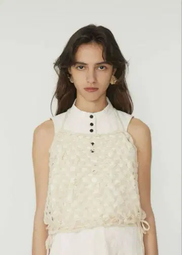 새상품 Eaphi HAND CROCHET KNIT BUSTIER