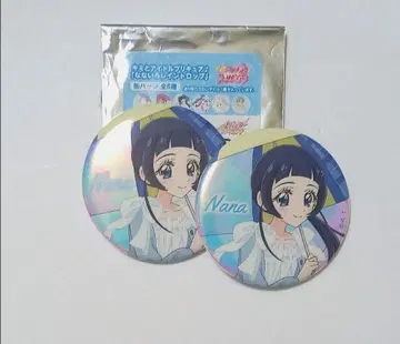 프리큐어 캔뱃지 나나이로 레인드롭 소라카제 나나 큐어 잉크 키미프리