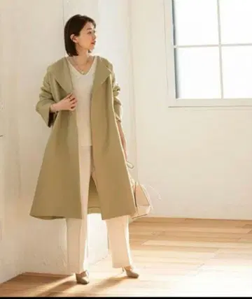 트리플 크로스 가운 코트 NOBLE 노블