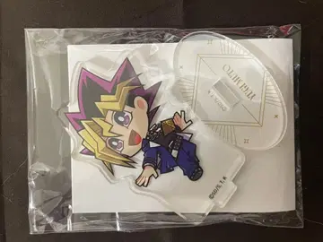 유희왕 아크릴 스탠드 콜라보 카페