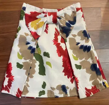 시크 걸 플라워 프린트 스커트 S 사이즈