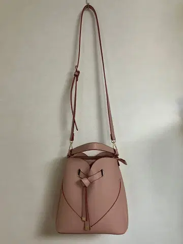 vis 하트 컷 백 핑크 레귤러 사이즈