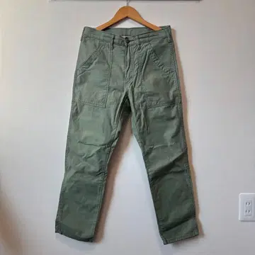 GUNG HO 베이커 팬츠 30 카키