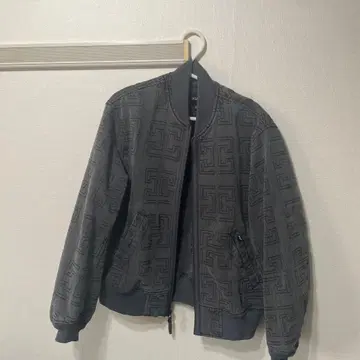 HUF 기하학 패턴 자켓 S 그레이