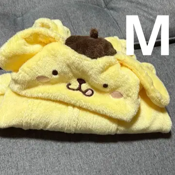 Sanrio 폼폼푸딩 따뜻한 후드 부착 후드티 M