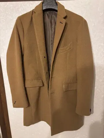 MEN'S MELROSE 체스터 코트 카멜