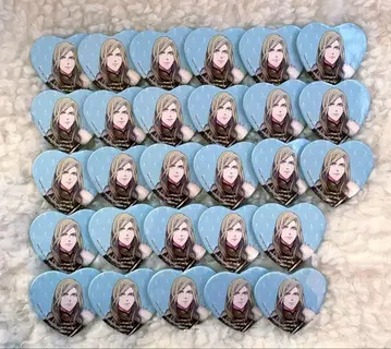 우타프리 카뮤 캔뱃지 베지프리