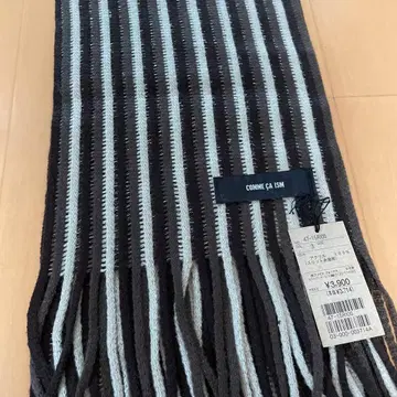 COMME CA ISM 스트라이프 머플러 프리 사이즈