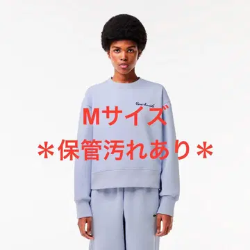 [ LACOSTE ] 더블 페이스 피케 크루넥 맨투맨 여성용 M